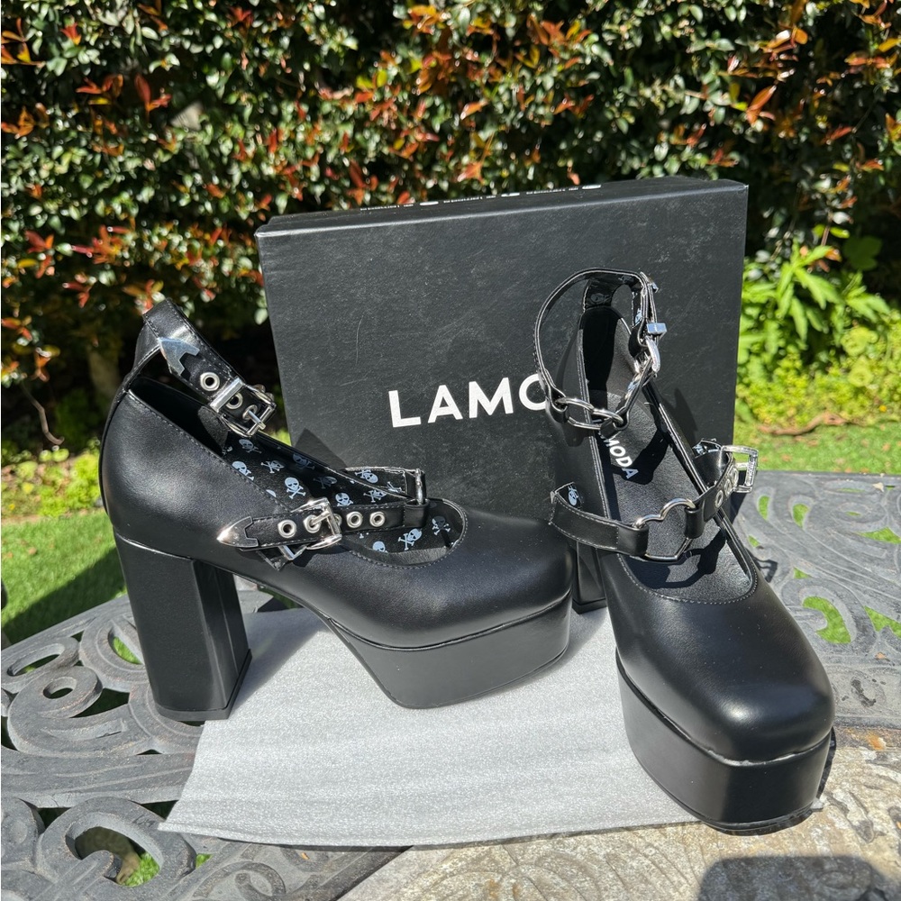 Lamoda Walk Of Faith Platform Heels